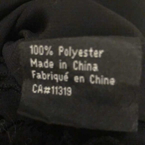 Chado black lace blouse, size small - Picture 4 of 4